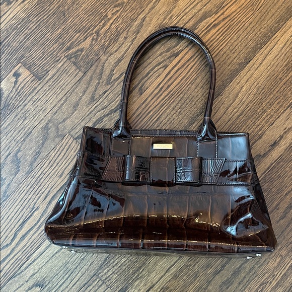 Kate Spade Knightsbridge Elena embossed tote - Picture 2 of 16